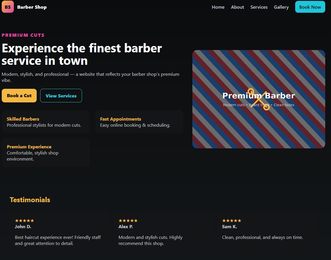 Barber demo